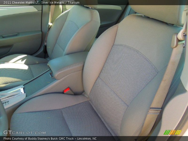 Silver Ice Metallic / Titanium 2011 Chevrolet Malibu LT