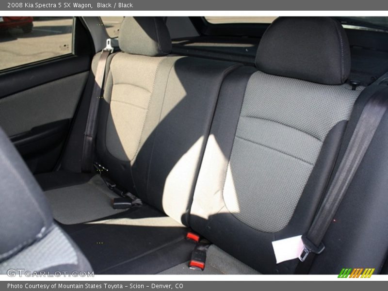 Black / Black 2008 Kia Spectra 5 SX Wagon
