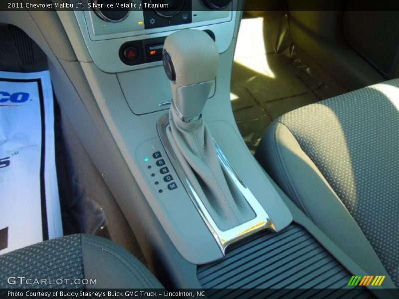 Silver Ice Metallic / Titanium 2011 Chevrolet Malibu LT