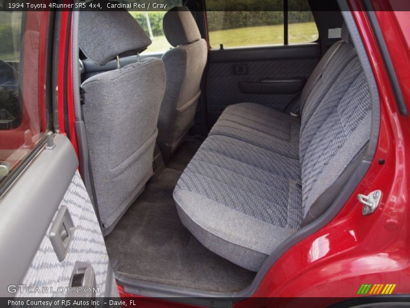 Rear Seat of 1994 4Runner SR5 4x4