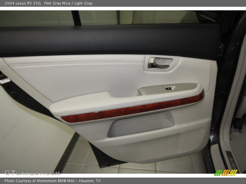 Flint Gray Mica / Light Gray 2004 Lexus RX 330