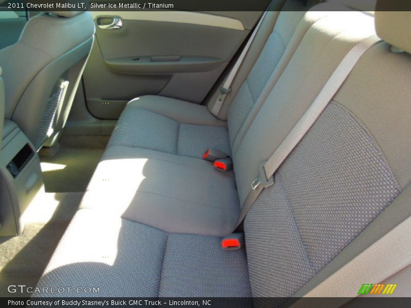 Silver Ice Metallic / Titanium 2011 Chevrolet Malibu LT