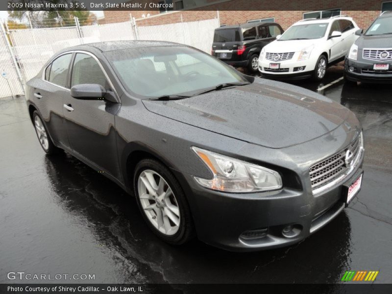 Dark Slate Metallic / Charcoal 2009 Nissan Maxima 3.5 S