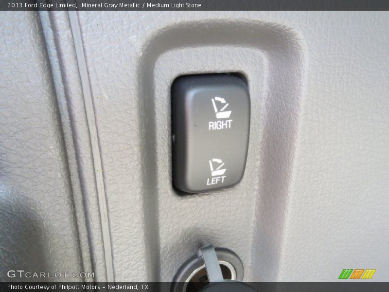 Mineral Gray Metallic / Medium Light Stone 2013 Ford Edge Limited