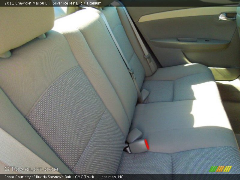 Silver Ice Metallic / Titanium 2011 Chevrolet Malibu LT