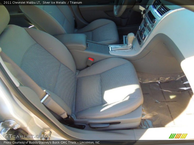 Silver Ice Metallic / Titanium 2011 Chevrolet Malibu LT