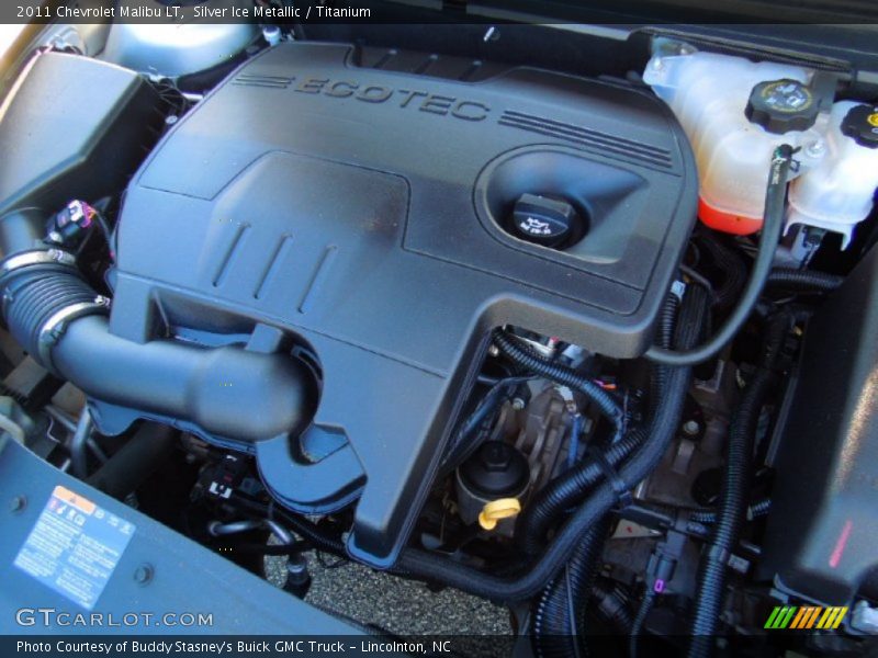 Silver Ice Metallic / Titanium 2011 Chevrolet Malibu LT
