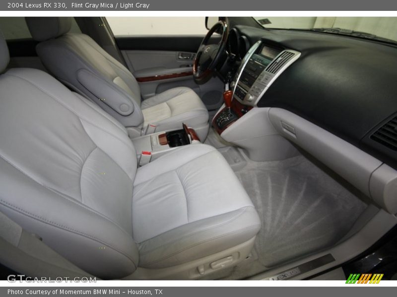 Flint Gray Mica / Light Gray 2004 Lexus RX 330
