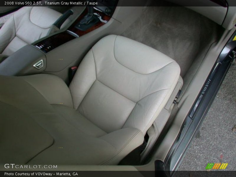 Titanium Gray Metallic / Taupe 2008 Volvo S60 2.5T