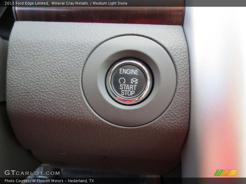 Mineral Gray Metallic / Medium Light Stone 2013 Ford Edge Limited