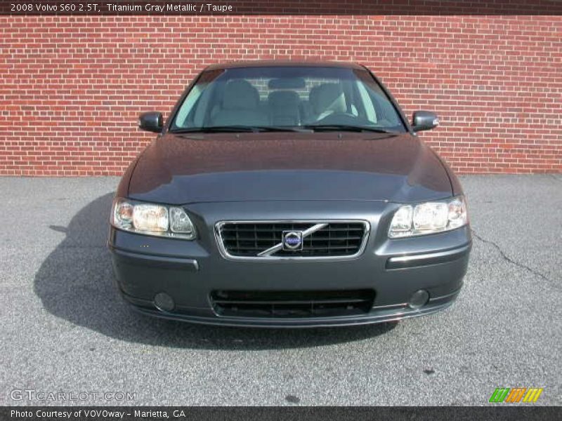 Titanium Gray Metallic / Taupe 2008 Volvo S60 2.5T