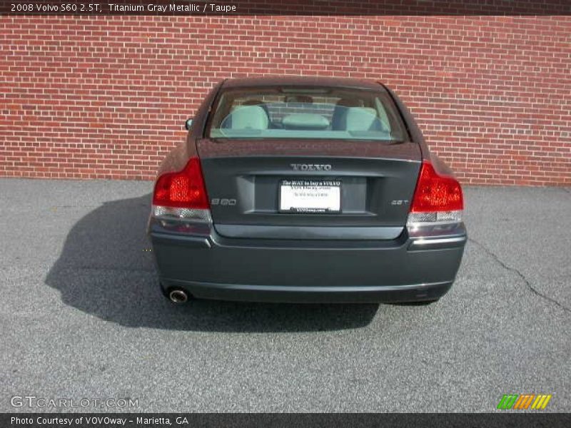 Titanium Gray Metallic / Taupe 2008 Volvo S60 2.5T