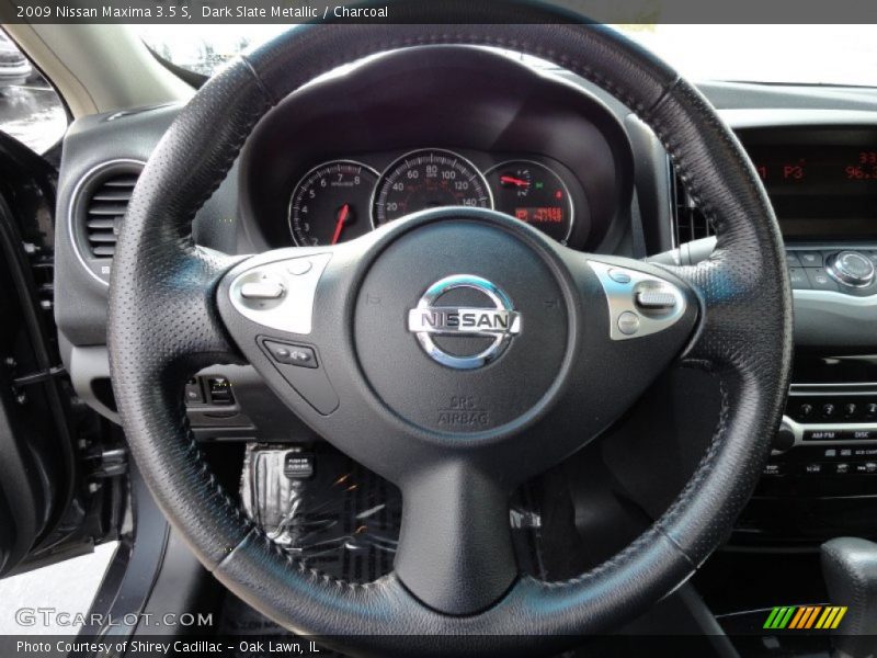 Dark Slate Metallic / Charcoal 2009 Nissan Maxima 3.5 S