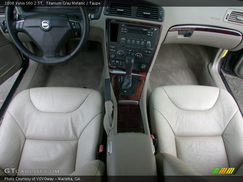 Titanium Gray Metallic / Taupe 2008 Volvo S60 2.5T