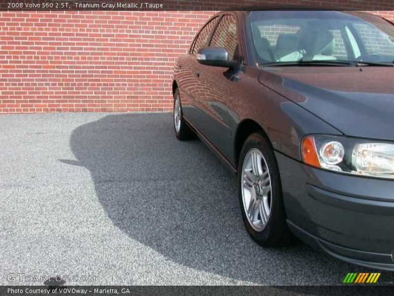 Titanium Gray Metallic / Taupe 2008 Volvo S60 2.5T