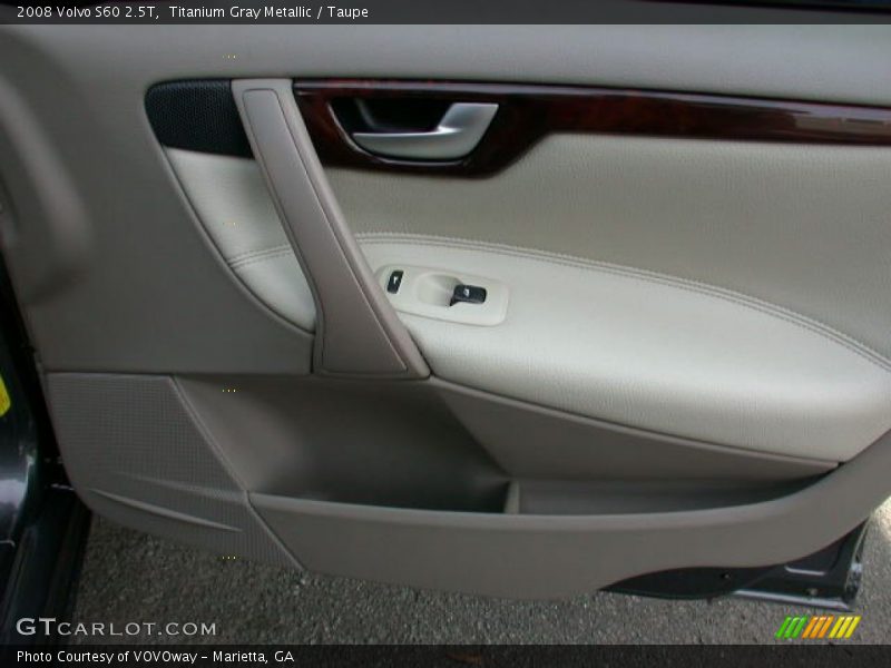 Titanium Gray Metallic / Taupe 2008 Volvo S60 2.5T