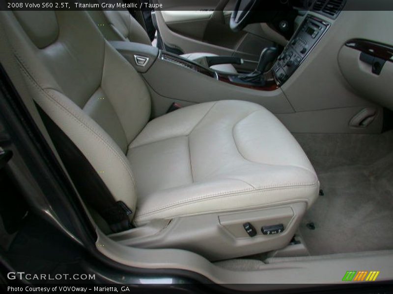 Titanium Gray Metallic / Taupe 2008 Volvo S60 2.5T