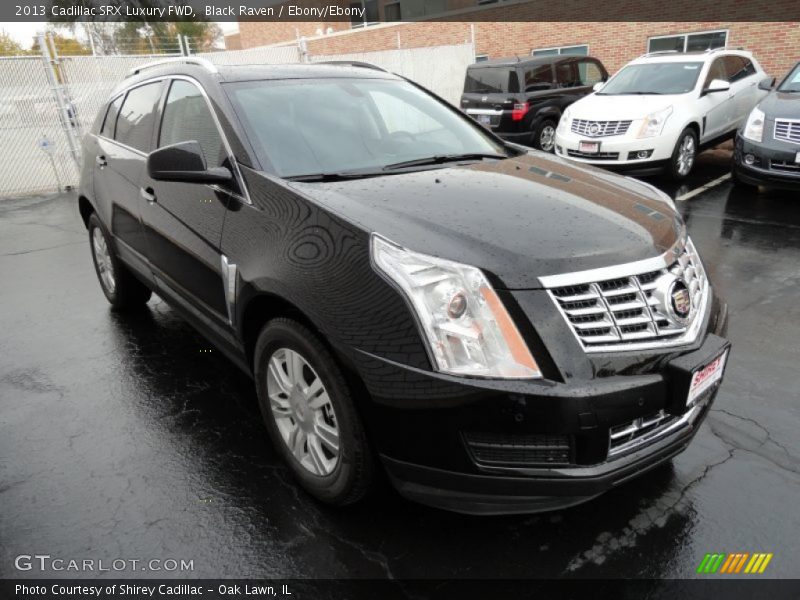 Black Raven / Ebony/Ebony 2013 Cadillac SRX Luxury FWD