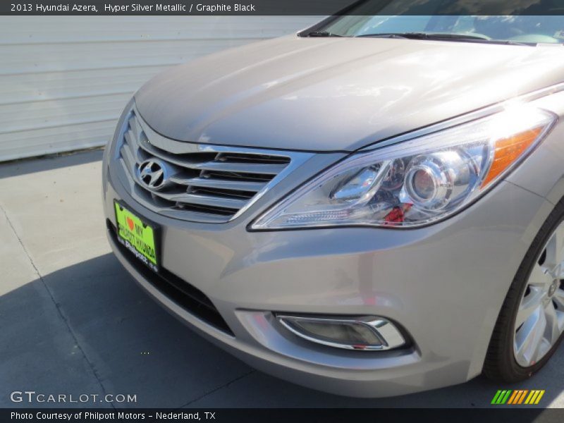 Hyper Silver Metallic / Graphite Black 2013 Hyundai Azera