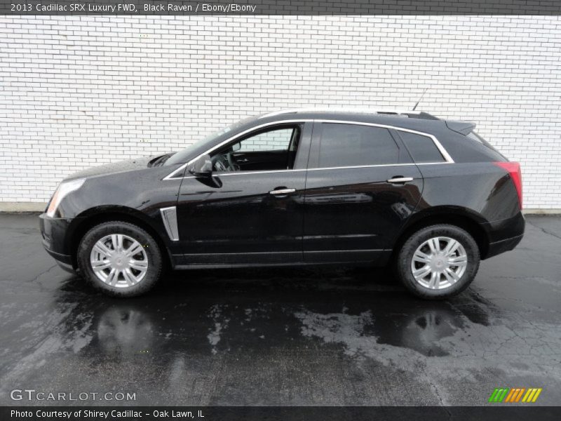 Black Raven / Ebony/Ebony 2013 Cadillac SRX Luxury FWD