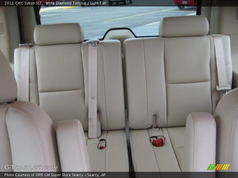 White Diamond Tintcoat / Light Tan 2011 GMC Yukon SLT