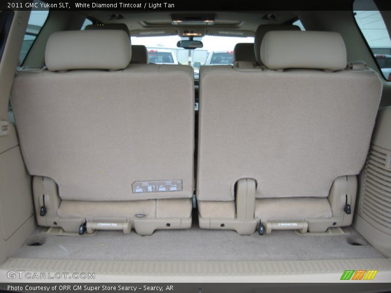 White Diamond Tintcoat / Light Tan 2011 GMC Yukon SLT