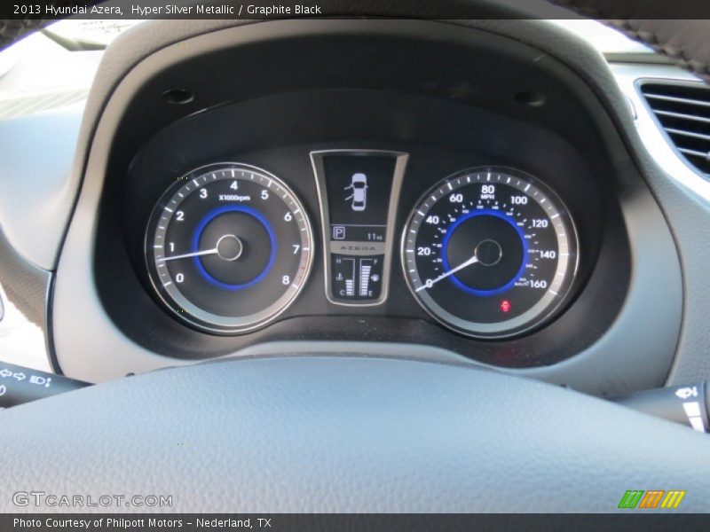 Hyper Silver Metallic / Graphite Black 2013 Hyundai Azera