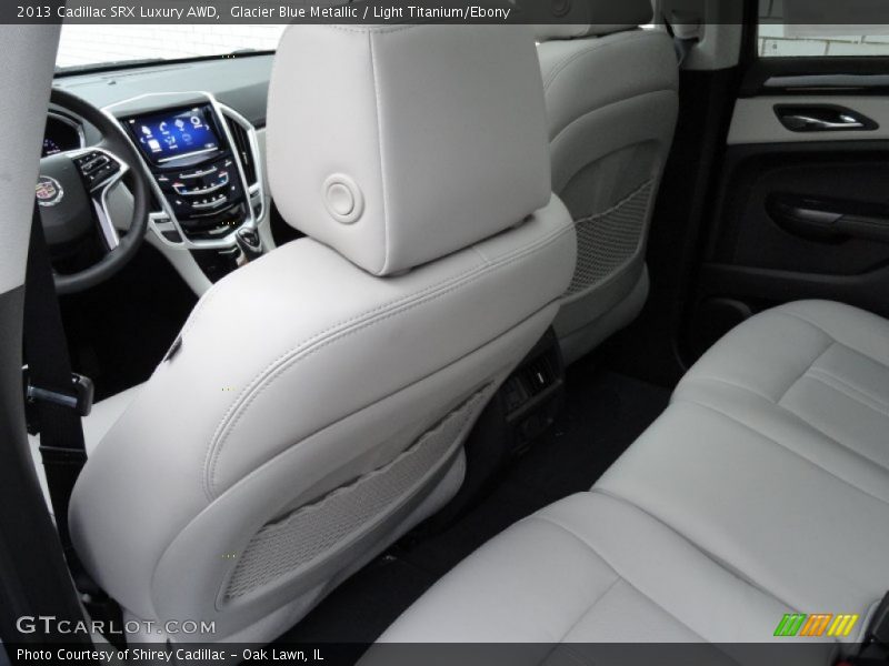 Glacier Blue Metallic / Light Titanium/Ebony 2013 Cadillac SRX Luxury AWD