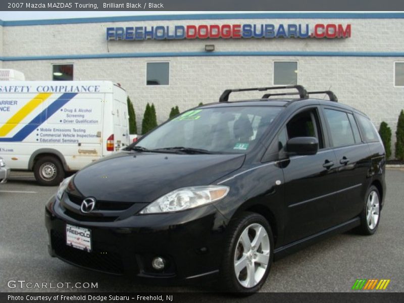 Brilliant Black / Black 2007 Mazda MAZDA5 Touring