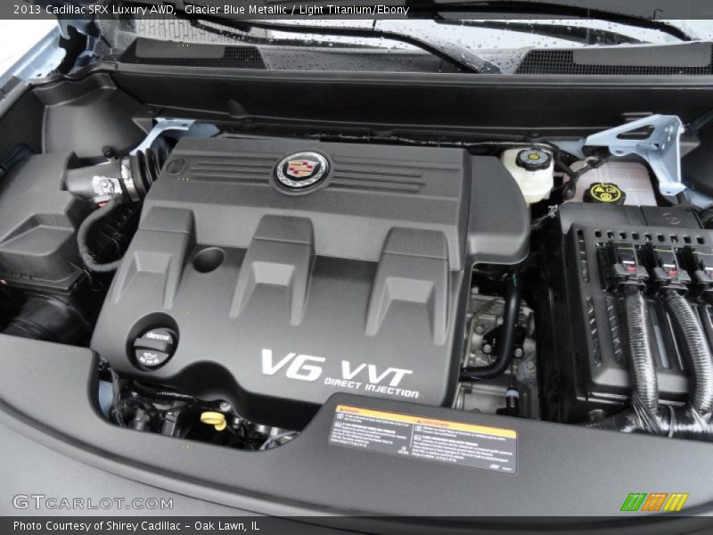  2013 SRX Luxury AWD Engine - 3.6 Liter SIDI DOHC 24-Valve VVT V6