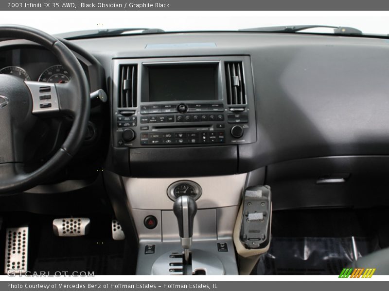 Black Obsidian / Graphite Black 2003 Infiniti FX 35 AWD