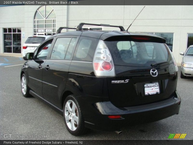 Brilliant Black / Black 2007 Mazda MAZDA5 Touring