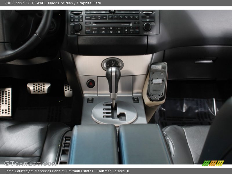 Black Obsidian / Graphite Black 2003 Infiniti FX 35 AWD