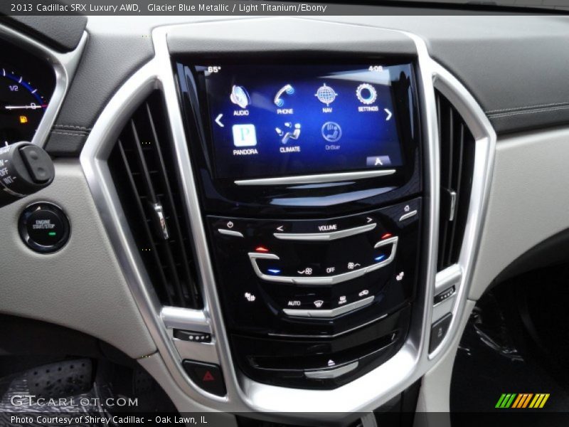 Controls of 2013 SRX Luxury AWD