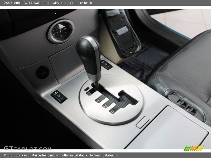 Black Obsidian / Graphite Black 2003 Infiniti FX 35 AWD