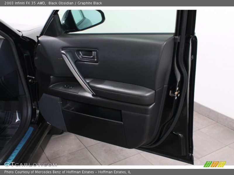 Black Obsidian / Graphite Black 2003 Infiniti FX 35 AWD