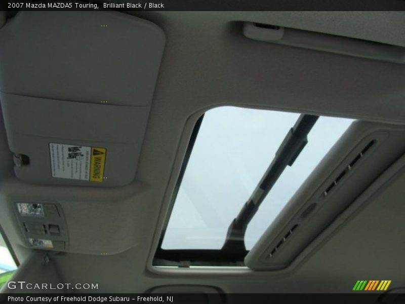 Brilliant Black / Black 2007 Mazda MAZDA5 Touring