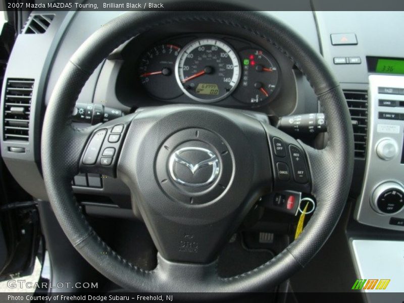 Brilliant Black / Black 2007 Mazda MAZDA5 Touring