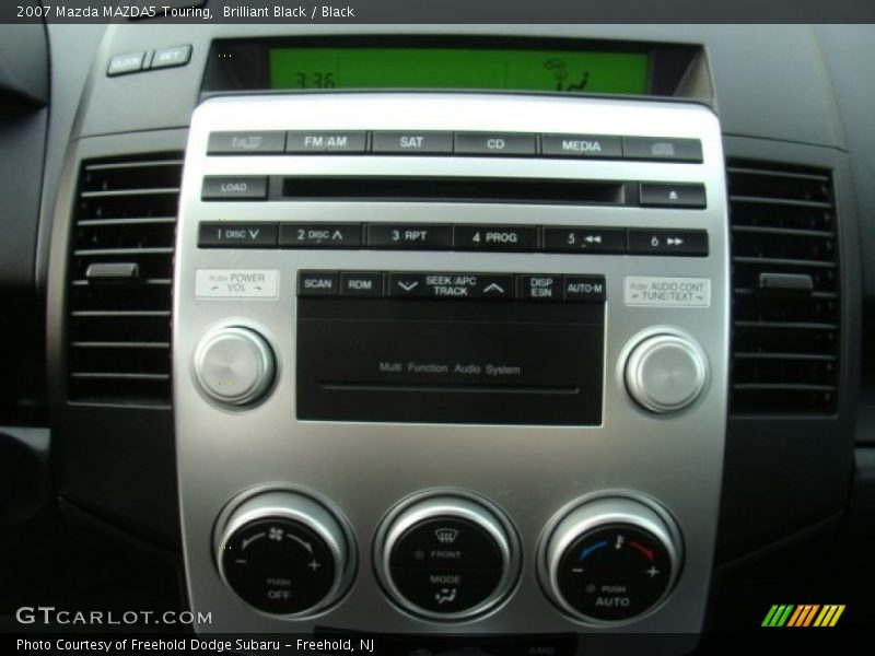 Brilliant Black / Black 2007 Mazda MAZDA5 Touring