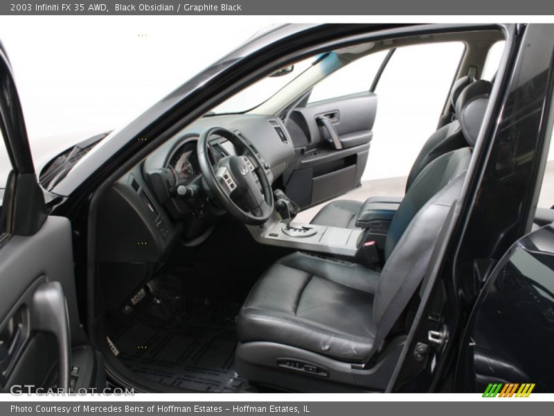 Black Obsidian / Graphite Black 2003 Infiniti FX 35 AWD