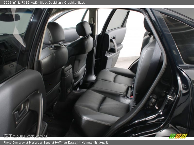 Black Obsidian / Graphite Black 2003 Infiniti FX 35 AWD