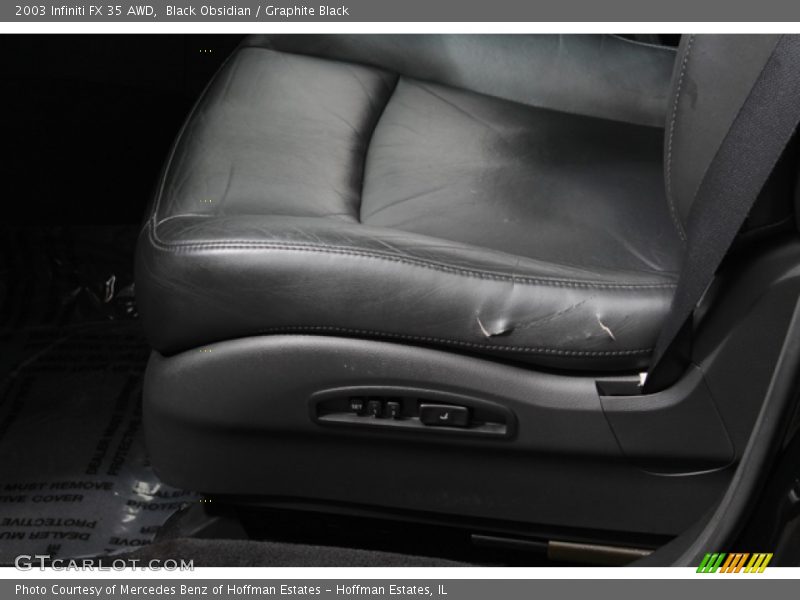 Black Obsidian / Graphite Black 2003 Infiniti FX 35 AWD