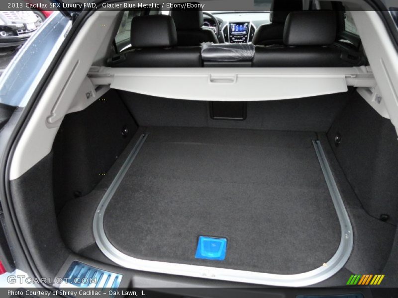 Glacier Blue Metallic / Ebony/Ebony 2013 Cadillac SRX Luxury FWD