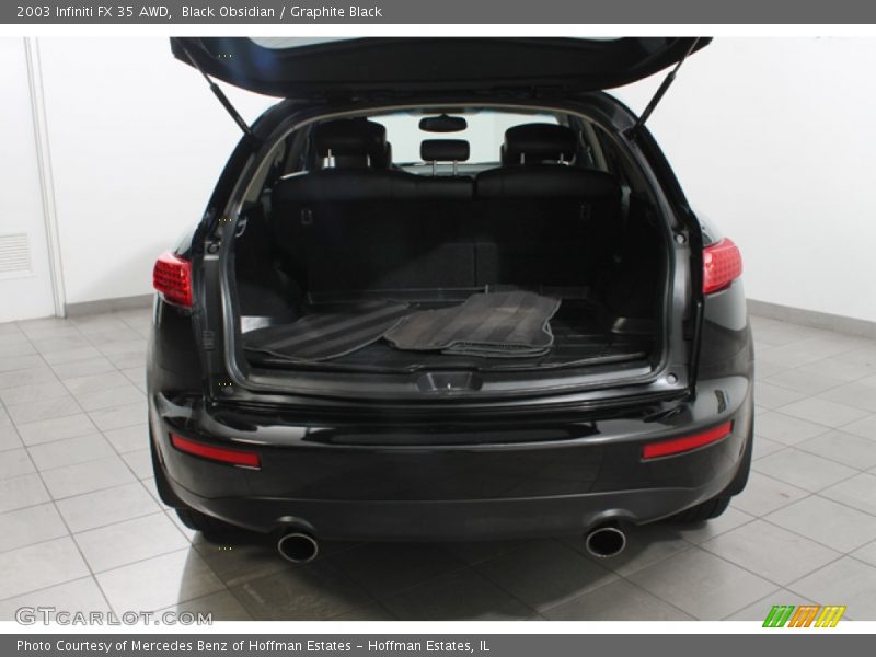 Black Obsidian / Graphite Black 2003 Infiniti FX 35 AWD