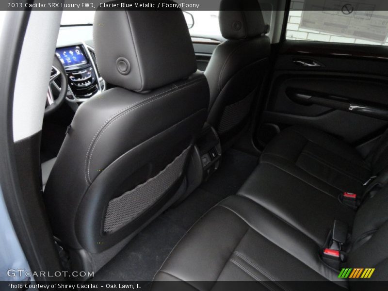 Glacier Blue Metallic / Ebony/Ebony 2013 Cadillac SRX Luxury FWD