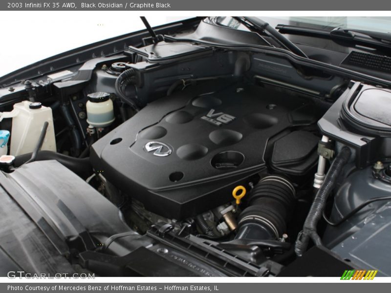 Black Obsidian / Graphite Black 2003 Infiniti FX 35 AWD