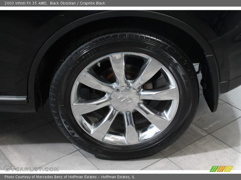 Black Obsidian / Graphite Black 2003 Infiniti FX 35 AWD