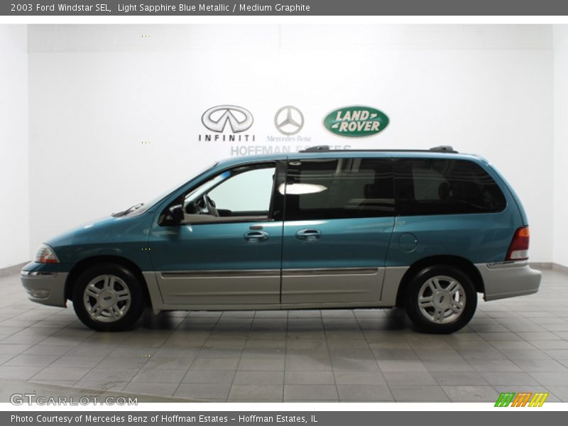 Light Sapphire Blue Metallic / Medium Graphite 2003 Ford Windstar SEL