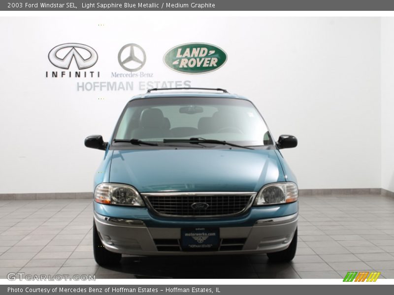 Light Sapphire Blue Metallic / Medium Graphite 2003 Ford Windstar SEL