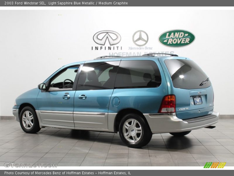 Light Sapphire Blue Metallic / Medium Graphite 2003 Ford Windstar SEL
